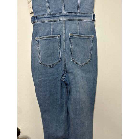 Good American Fit for Success Denim Jumpsuit Blue Wash Size Small NWT Nordstrom - Picture 15 of 16